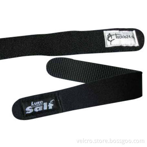Logo Printing Pairs Fishing Strap, Made of Neoprene with Nylon Hook-and-loop